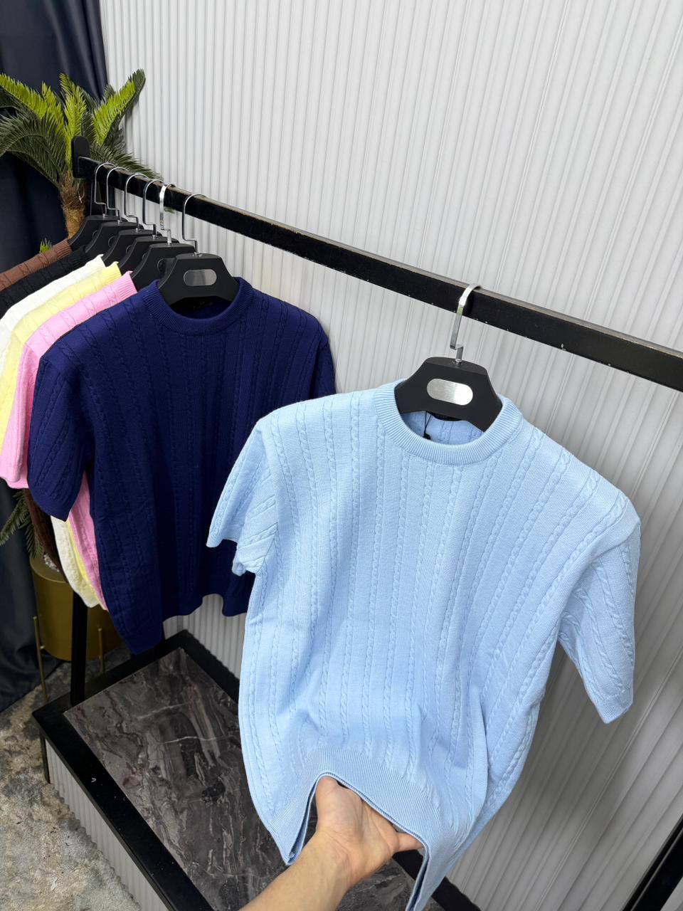 ribbed t-shirt V3