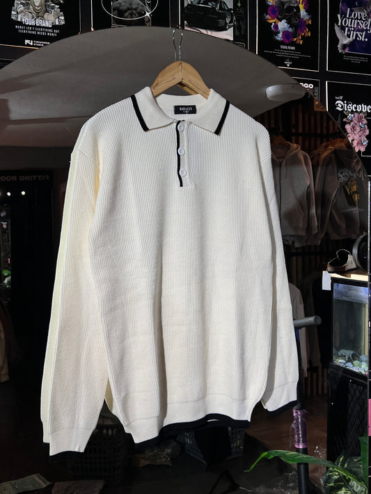 swaeter half botton kech