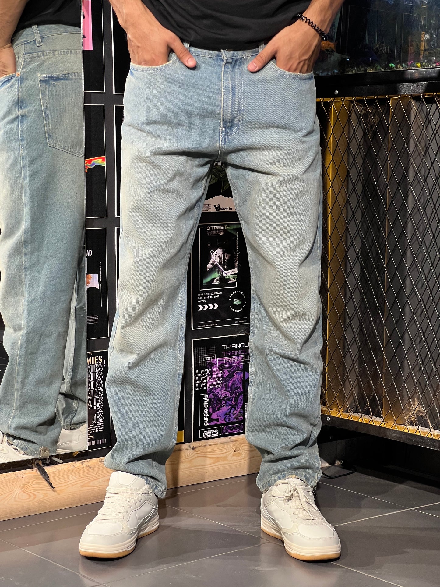 RELAXED JEANS SKY V1