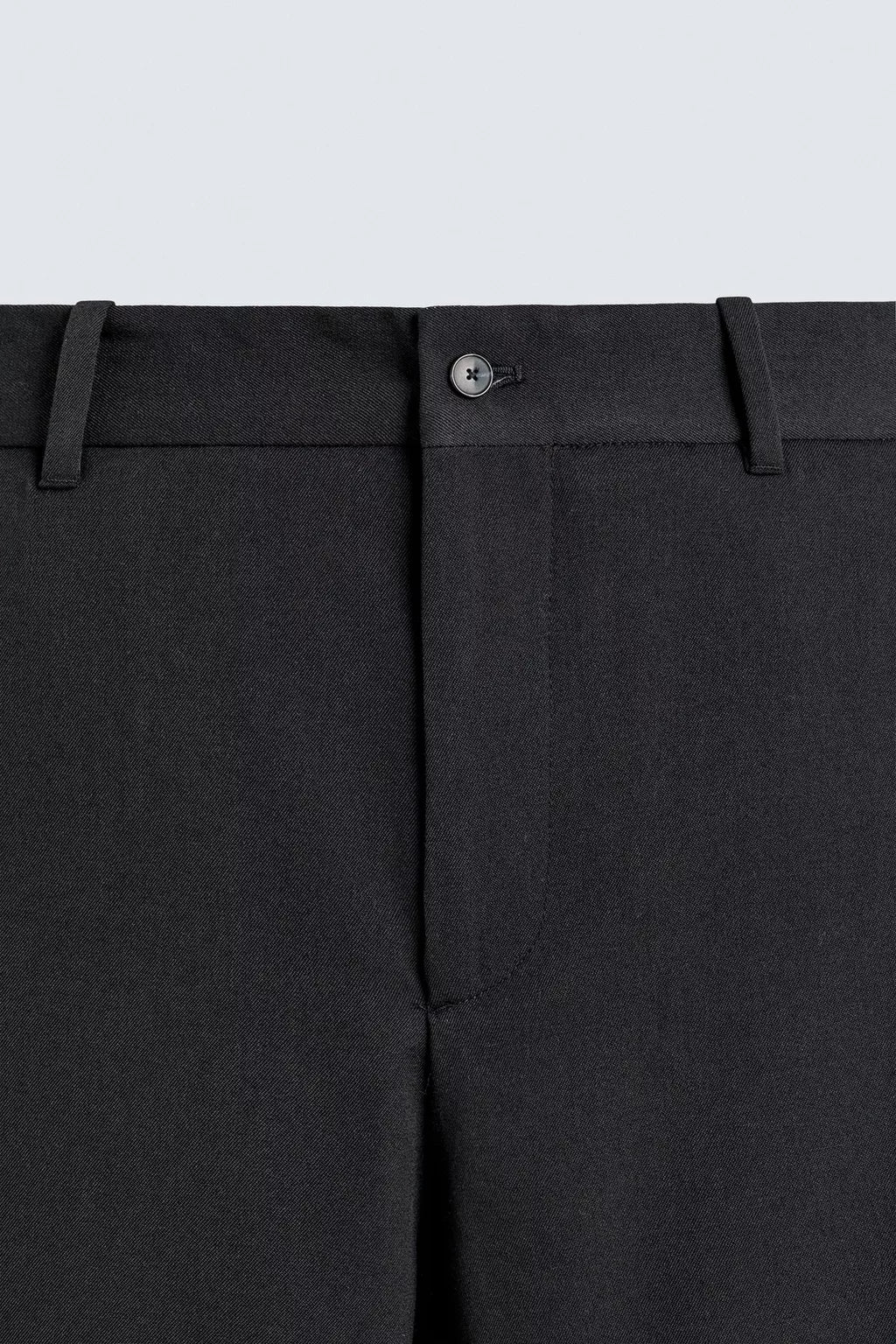 WOOL BLEND SUIT TROUSERS