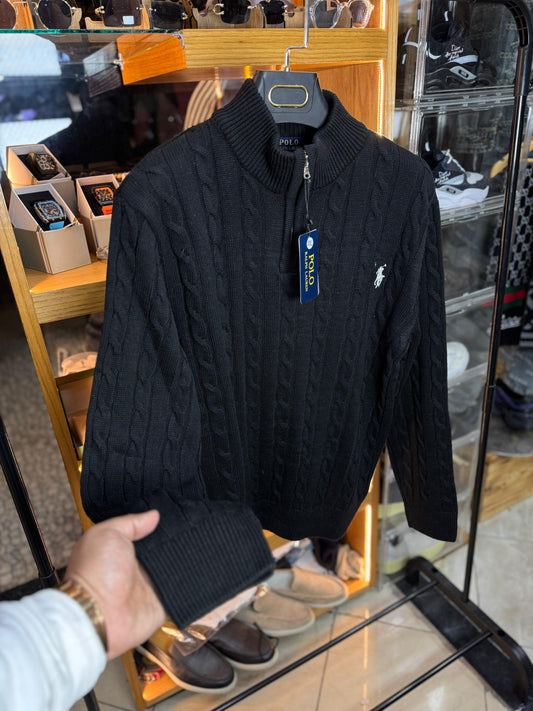 ralph lauren half zipper