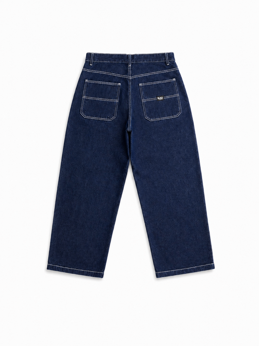 raw denim baggy jeans