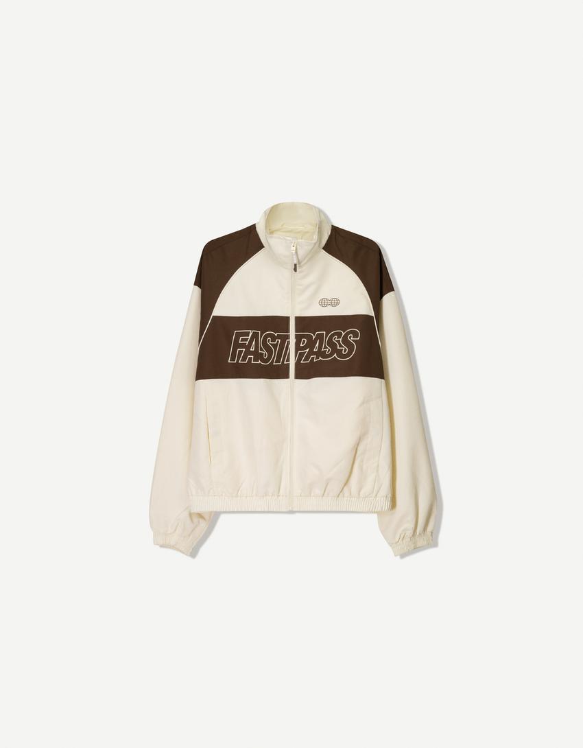 Blouson technique imprimé