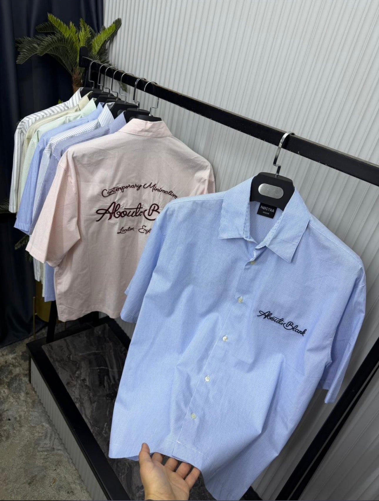 About blank shortsleeve