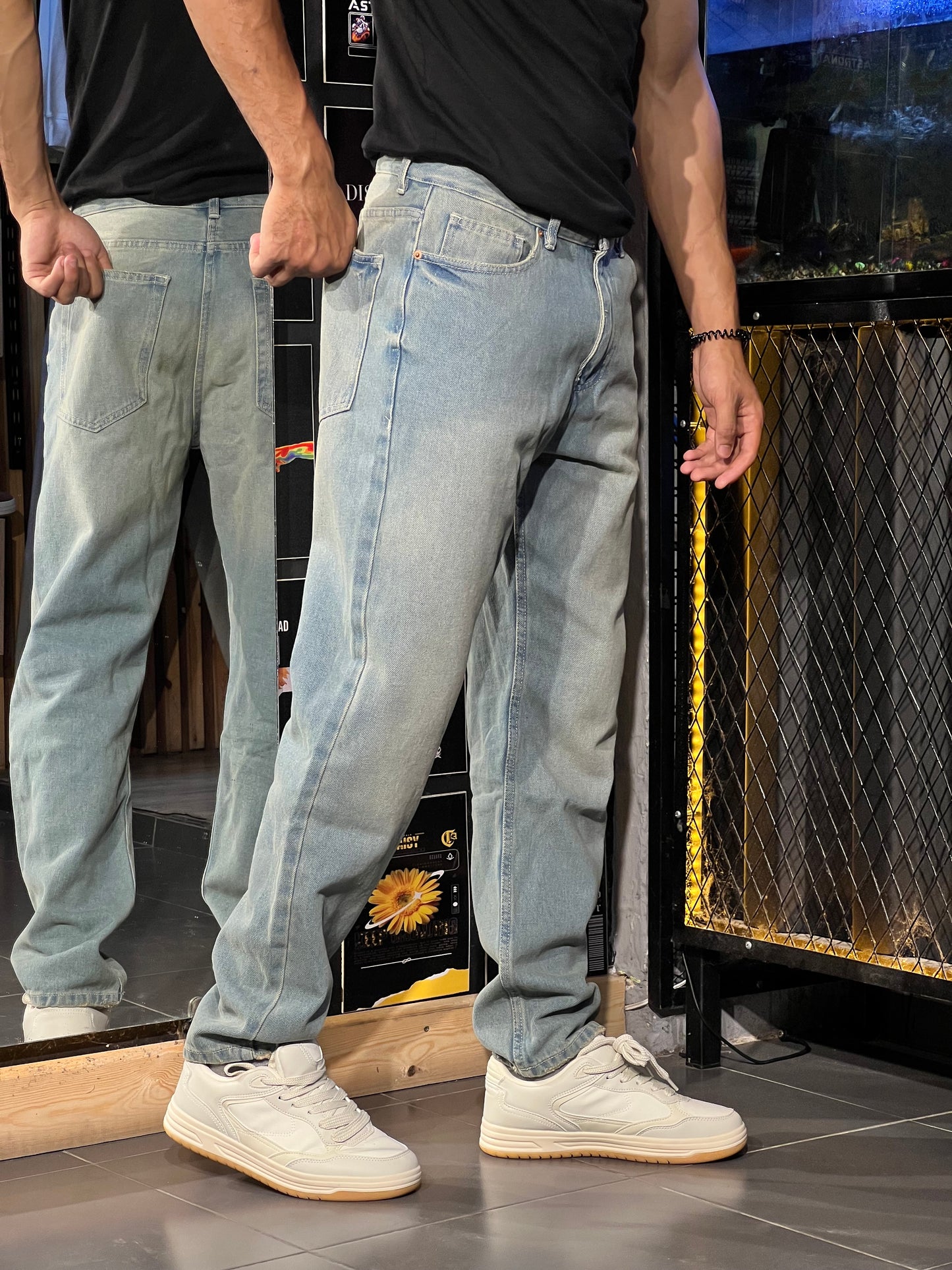 RELAXED JEANS SKY V1