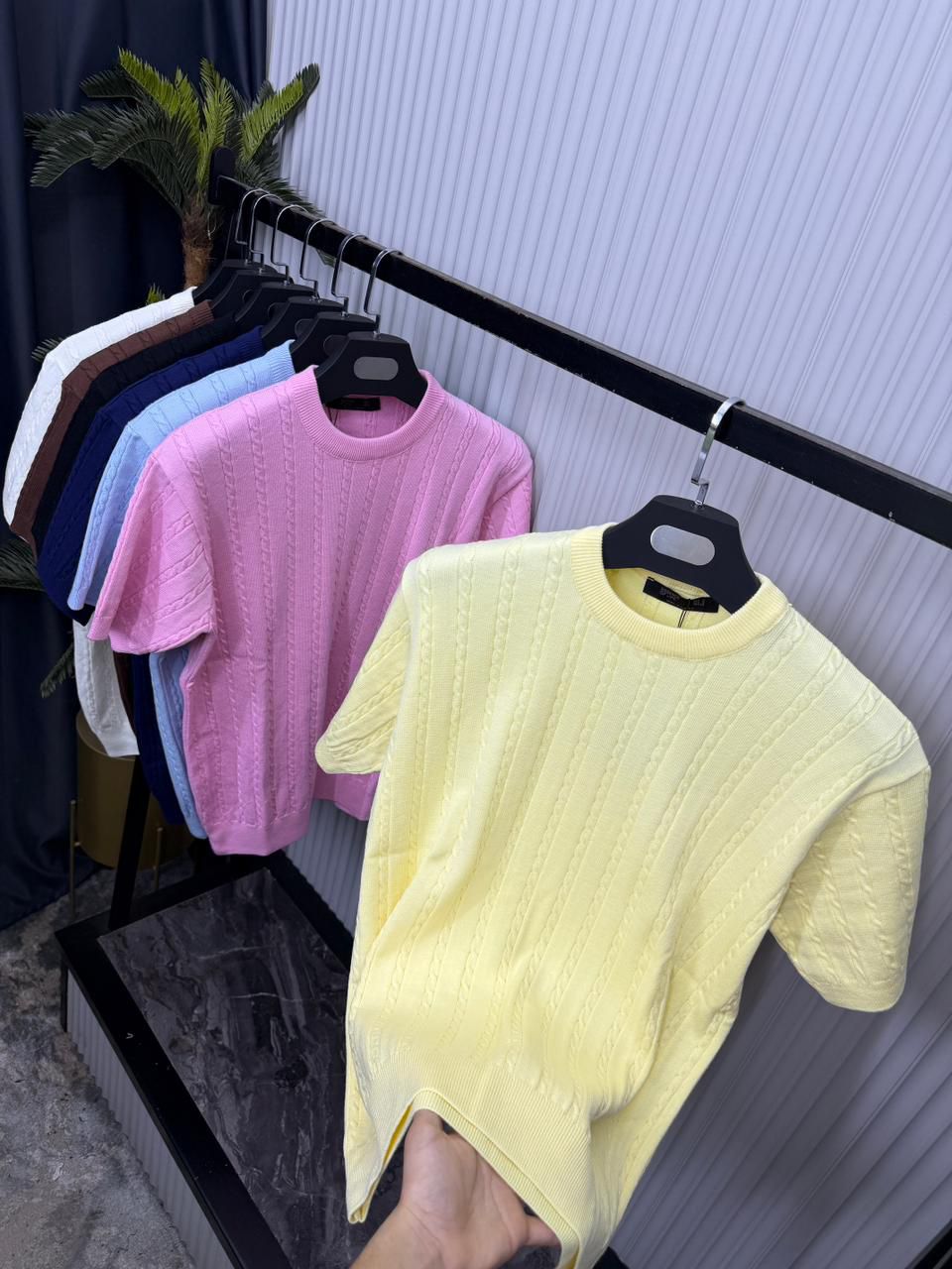 ribbed t-shirt V3