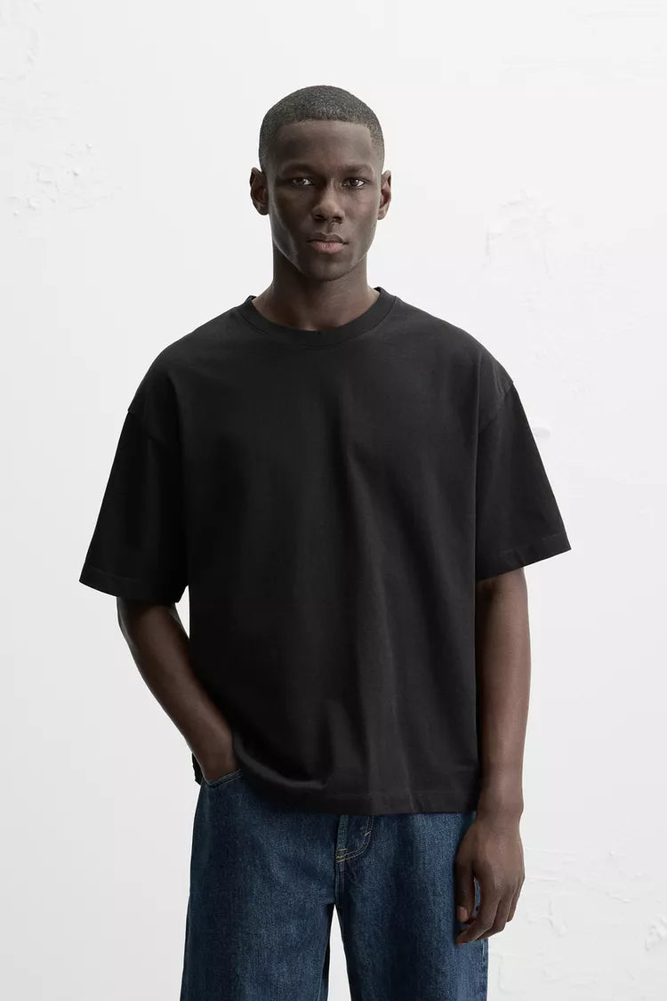 T-SHIRT BASIC ZARA ( OVERSIZE)