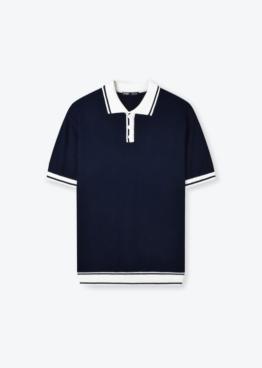 KNITTED POLO KN013