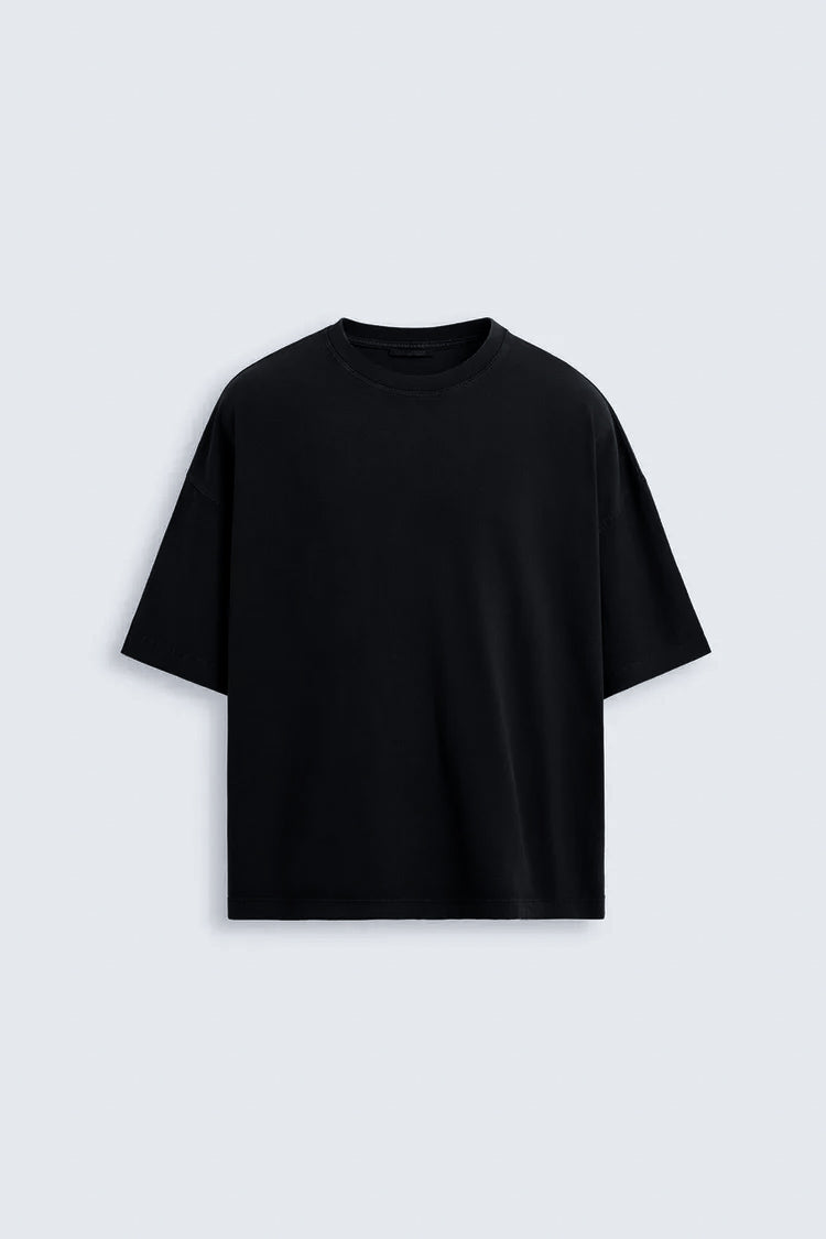 ZARA BASIC TEE BOXY