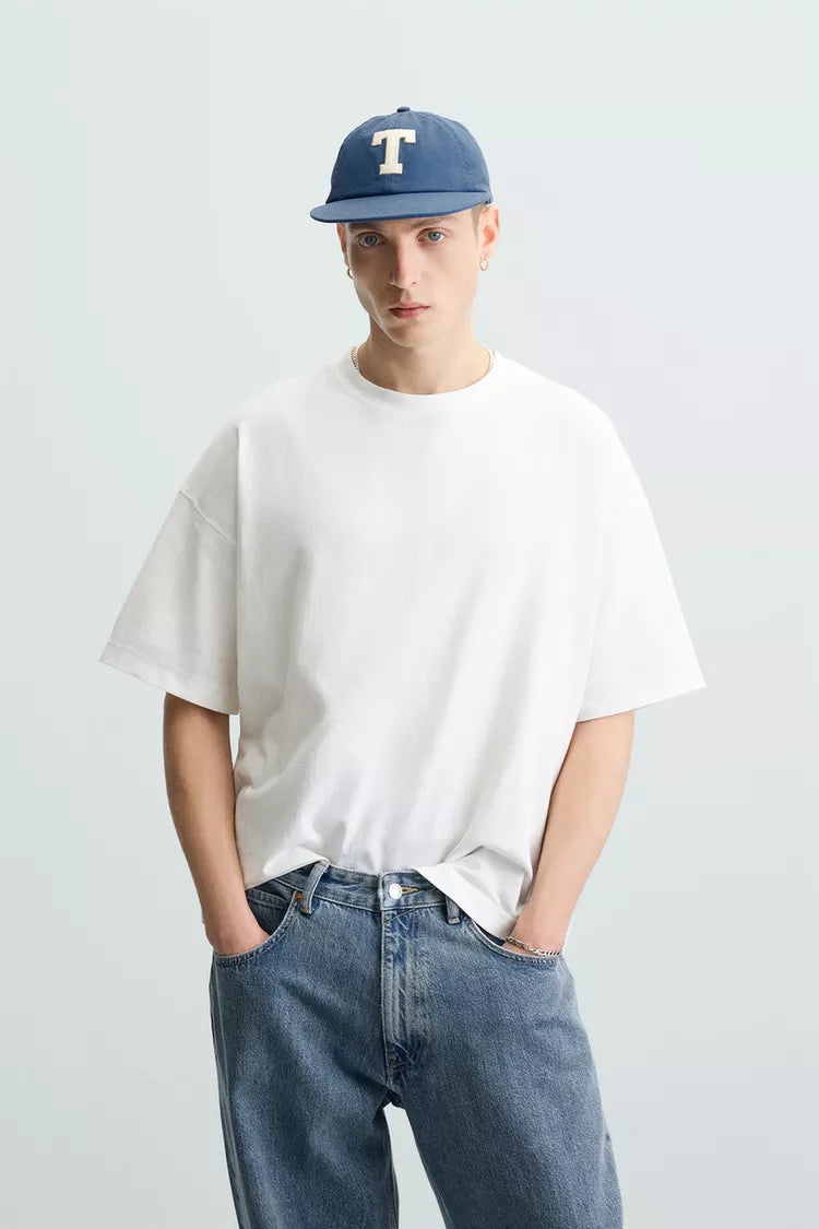ZARA BASIC TEE BOXY