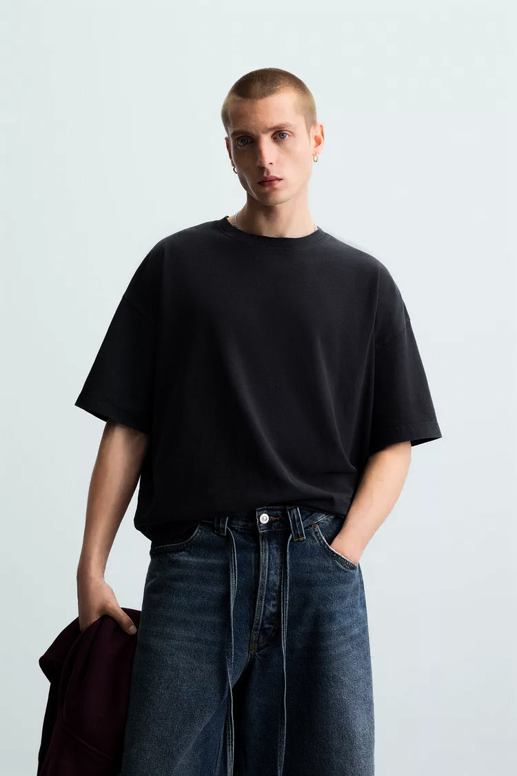 ZARA BASIC TEE BOXY