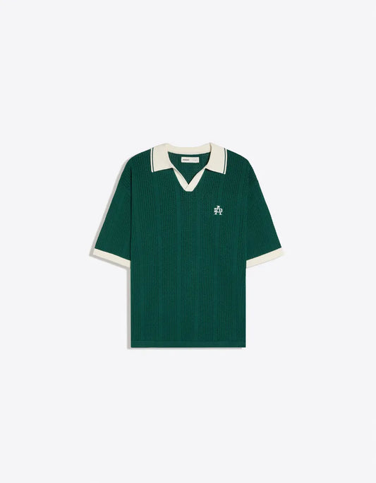 SHORT SLEEVE PRINT POLO SHIRT
