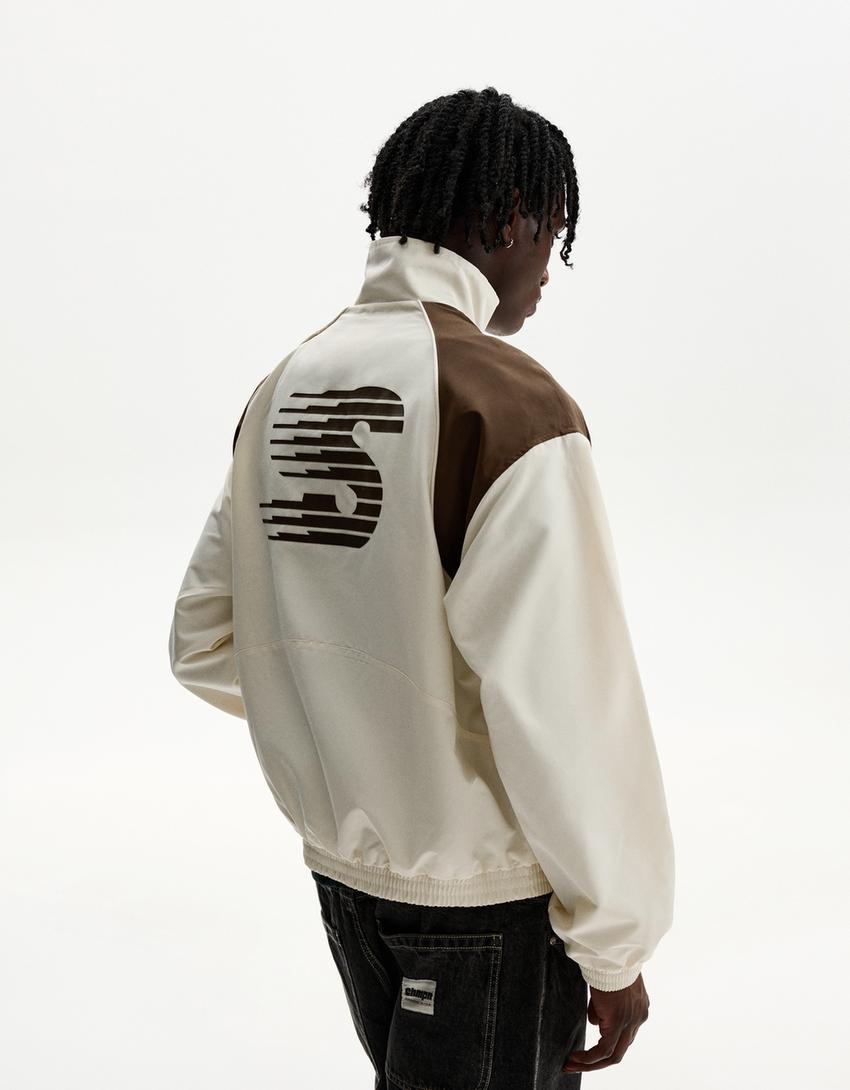 Blouson technique imprimé