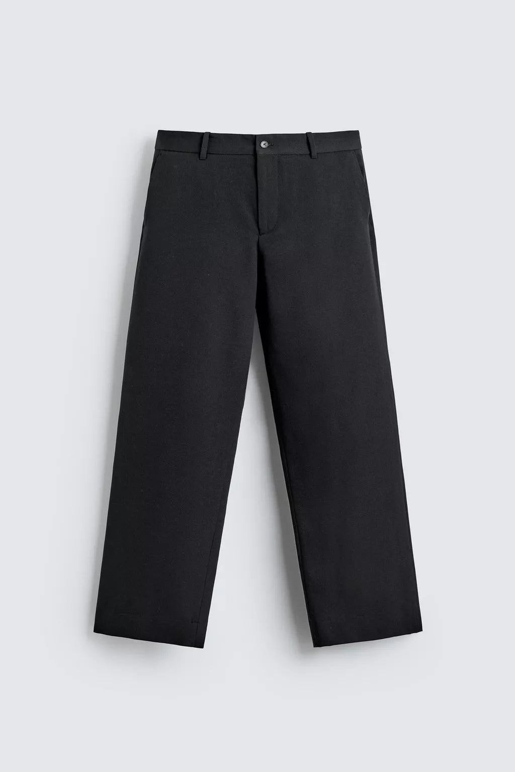 WOOL BLEND SUIT TROUSERS