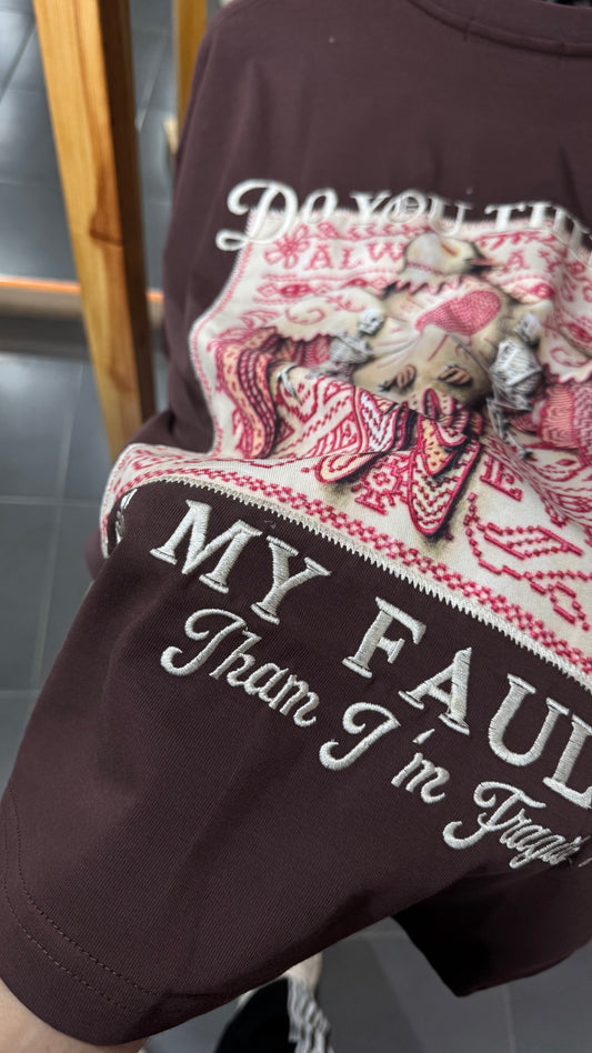 it's My Fault Tee