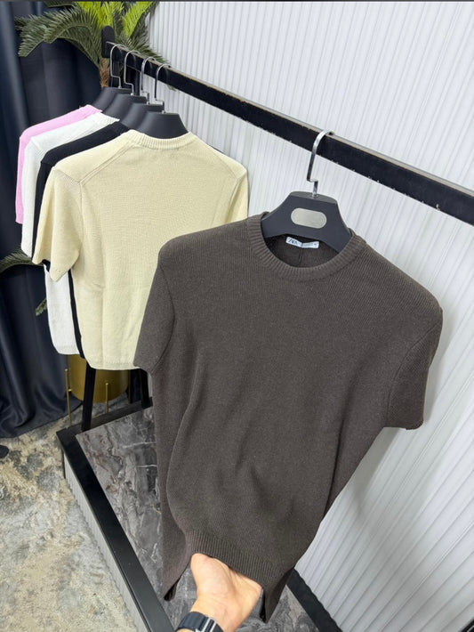 KNITTED TEE ZARA R22