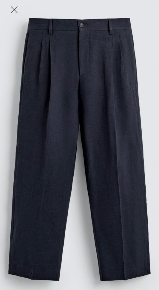 BAGGY TROUSERS LINEN /2