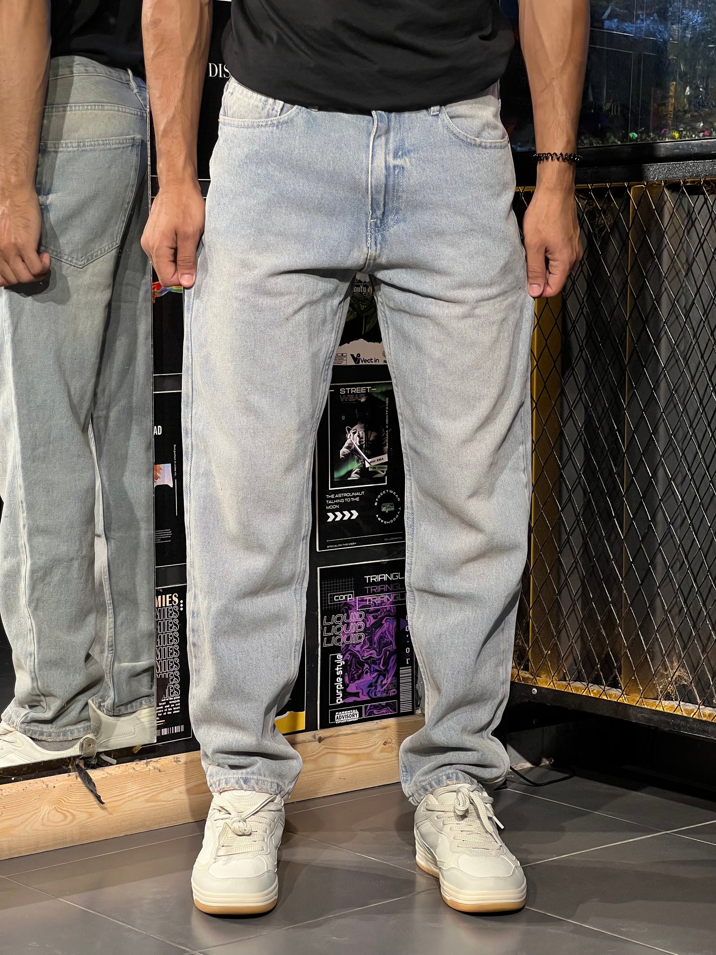 RELAXED JEANS SKY V1