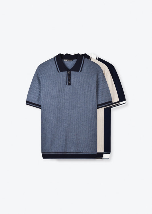 KNITTED POLO KN013
