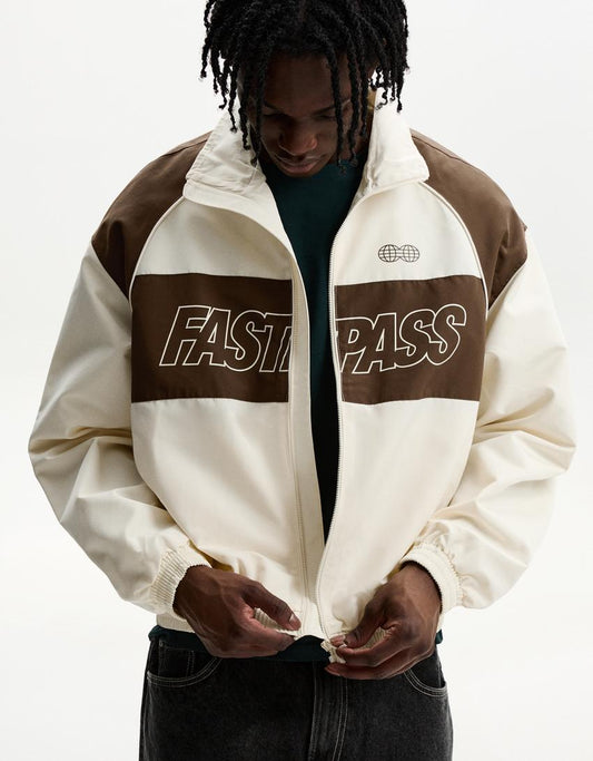 Blouson technique imprimé