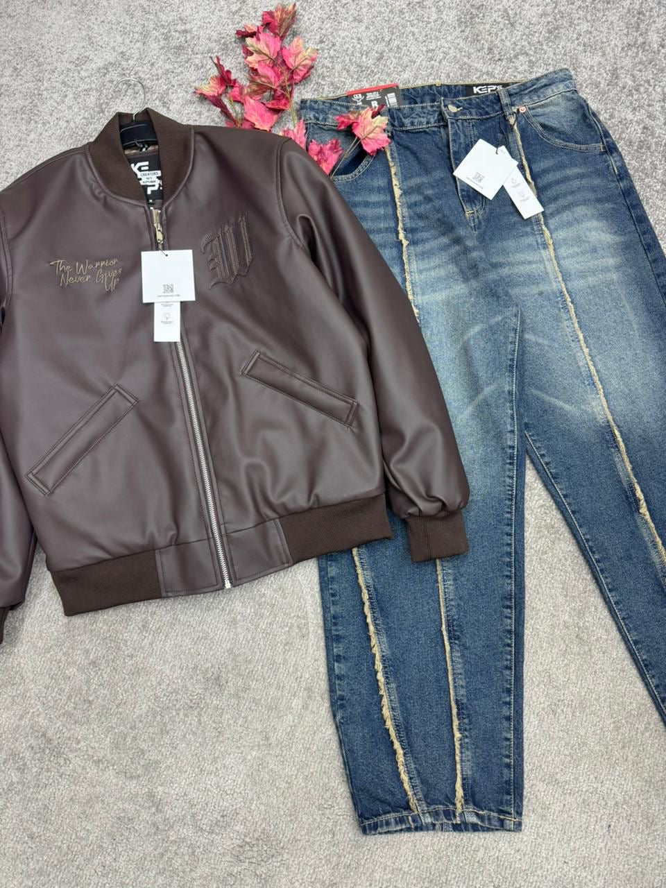 The Warrior never gives up jacket