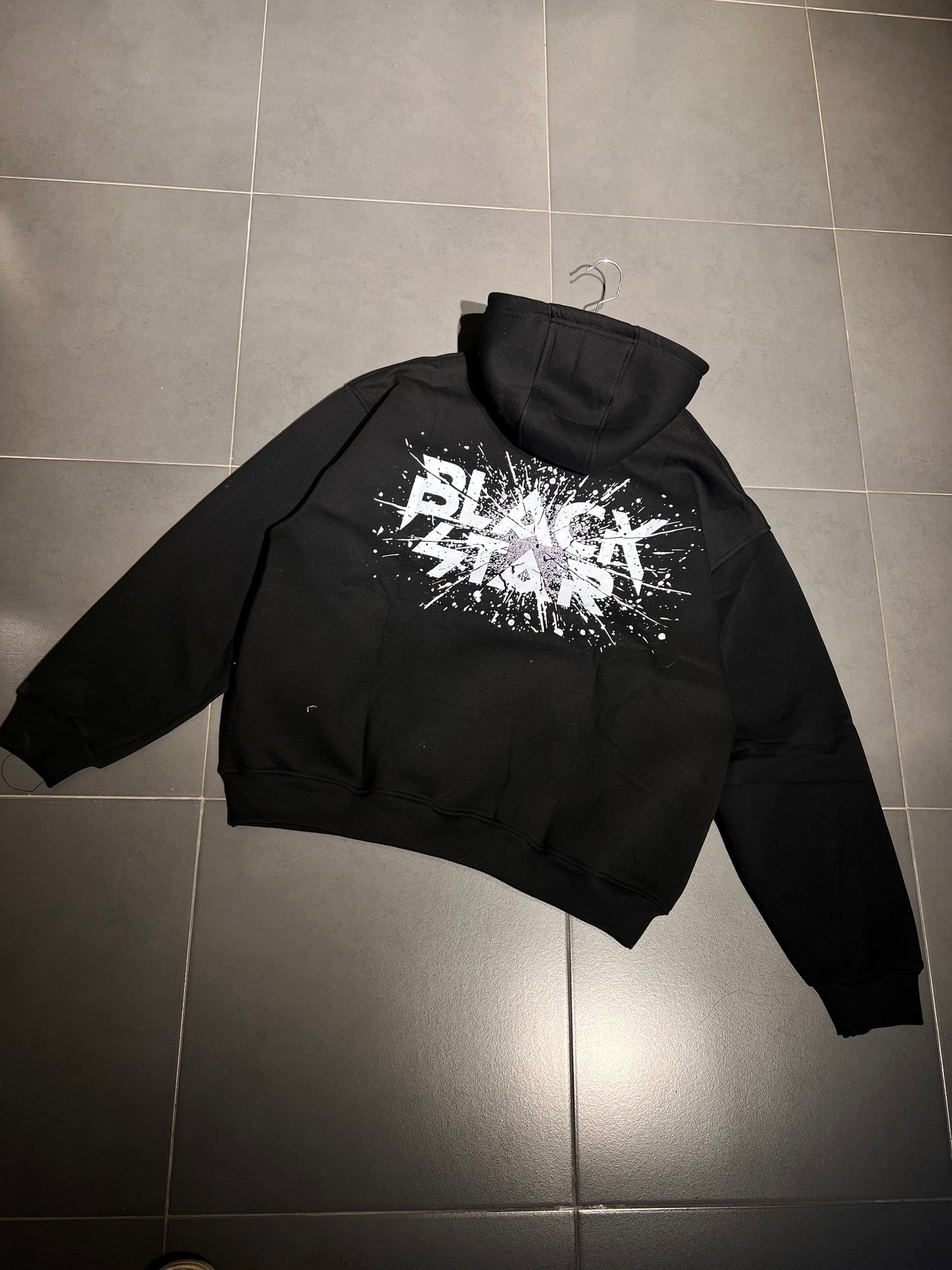 HOODIE BLACK STARS V2