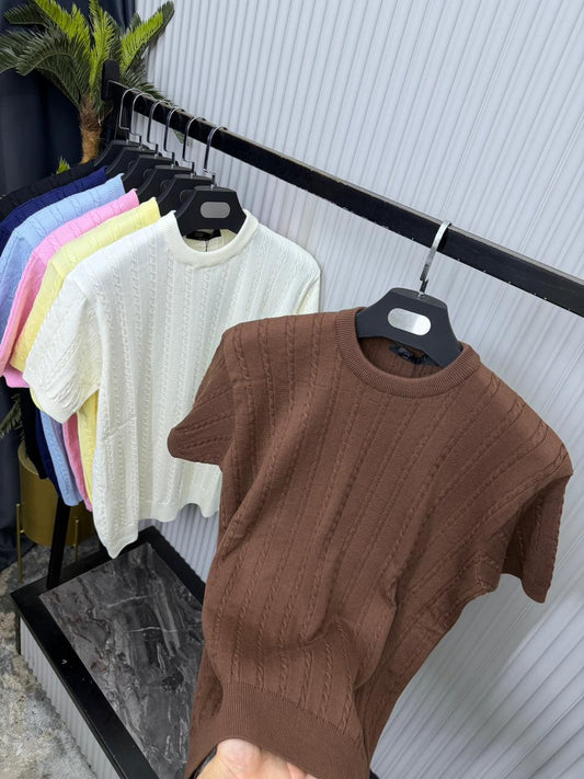 ribbed t-shirt V3
