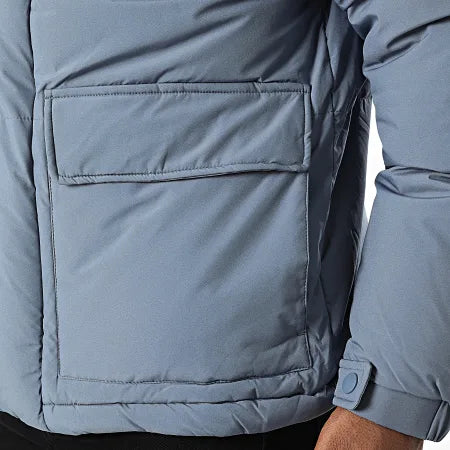 Short puffer down jacket